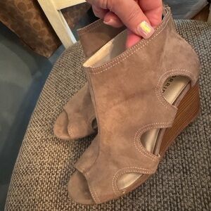 Torrid Women's Tan Wedge Sandals